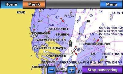 Skærmbillede GPSmap 620